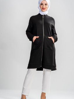 Trend 2024/2025 Sonbahar Kış Yeni Sezon Kumlu Krep Kumaş Tunik Modaayka