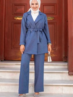 Blazer Ceketli İkili Takım