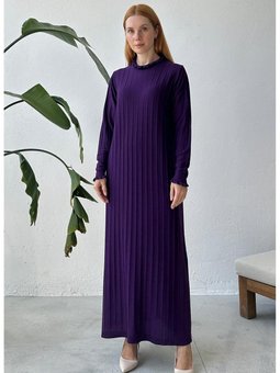 Triko Merserize Filtil Elbise