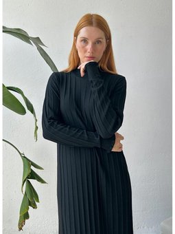 Triko Merserize Filtil Elbise