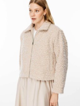 Limited Yün Karışım Bej Ceket