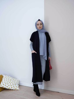 Kısa Kol Triko Yelek