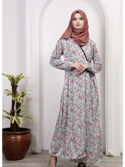 Mevsimlik Pamuklu Namaz Elbisesi