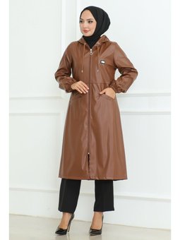 Deri Detaylı Taba Kap