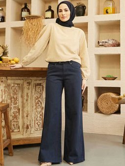 1067 Bol Paça Pantolon Lacivert