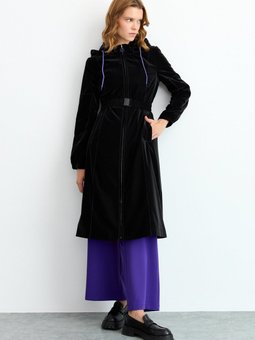 Klips Kemerli Spor Kap Siyah