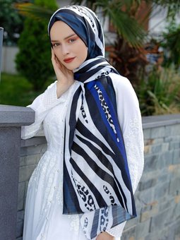 Zebra Evi Şal Siyah