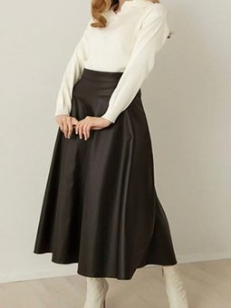 Siyah Mevlana Uzun Etek