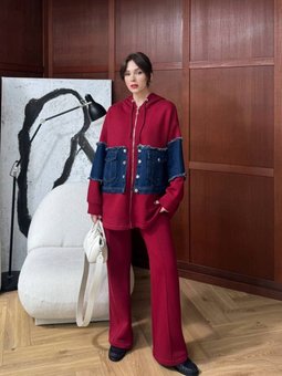 Denim Dokuma Eşofman Takımı