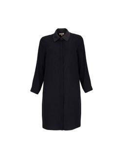 Yaka Ve Arkası Desenli Tunik