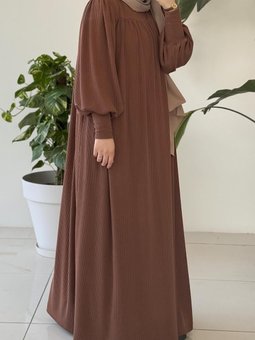 Fermuarlı Ece Triko Acı Kahve