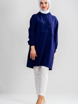 Trend Tunik Fitilli Kumaş 2024/2025 Sonbahar Kış Yeni Sezon Modaayka