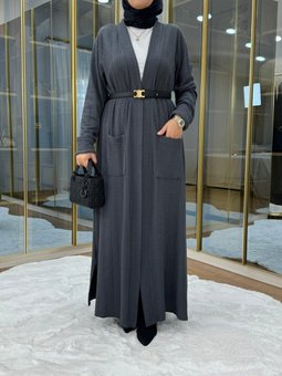 Uzun Boy Büyük Beden Rosalie Hırka