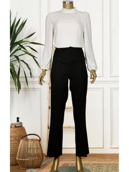 Beli Lastikli Bol Paça Qys Pantolon 59060 #23 06#