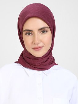 Koyu Pembe Eşarp