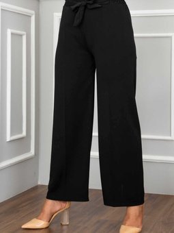 Bol Paça Pantolon Siyah