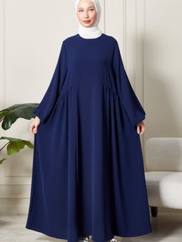 Balon Salaş Kol Aerobin Ferace Elbise Umre Namaz Anne Elbisesi Geniş Kalıp