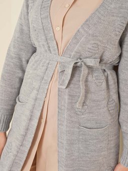 İnce Örgü Triko Hırka