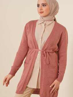 İnce Örgü Triko Hırka