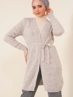 İnce Örgü Triko Hırka