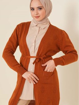 İnce Örgü Triko Hırka