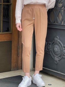 Bel Lastikli Kalem Pantolon