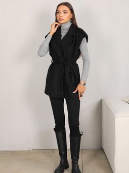 Siyah Buklet Yelek 32 2231