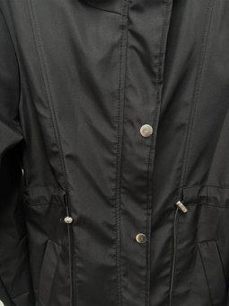 Kapüşonlu Kısa Trenç