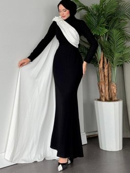 Gloria Abiye Elbise Siyah