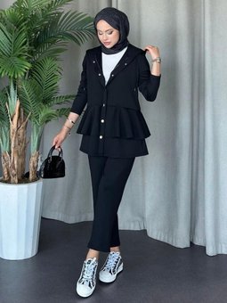 Lady Scuba Takım Siyah