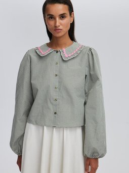 Bebe Yaka Pötikare Gömlek