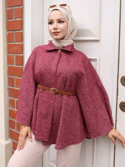 Kar Desenli Bordo Panço