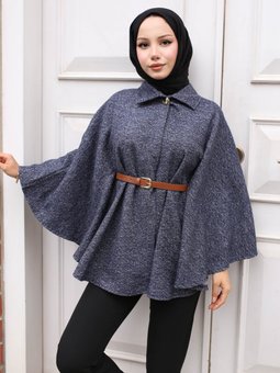 Kar Desenli Lacivert Panço