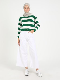 Zümrüt Yeşili Hırka