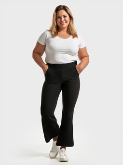 Büyük Beden Siyah Pantolon
