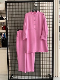 Trend 2024 Yaz Sezonu Alt Üst Takım Yarasa Kol Modaayka