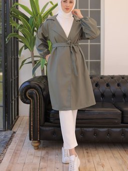 61533 Kuşaklı Trençkot Nefti