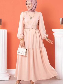 Kemerli Elbise Md20133