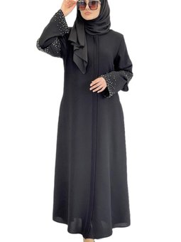 Abaya Ferace Siyah