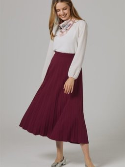 Mürdüm Piliseli Uzun Etek Me000274