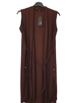 Büyük Beden Yazlık Petek Kumaş Yelek 1212