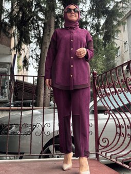 Süet Takım Mürdüm 5kgstkm4736