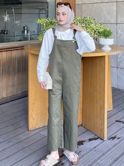 Bahçivan Midi Boy Tulum Haki