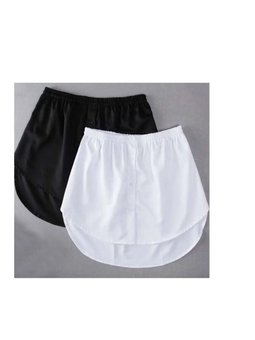 Kurtarıcı Beli Lastikli Etek Gömlek Tshirt Veya Sweat Altına Giyilir