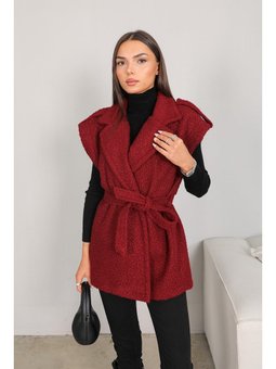 Bordo Buklet Yelek
