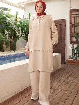 6623 İkili Takım Bej