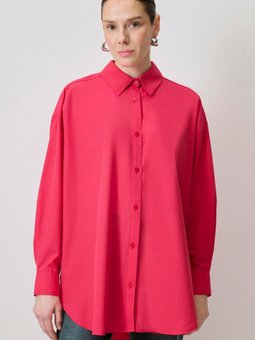 Relax Fit Poplin Gömlek