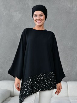 Garnili Asimetrik Tunik