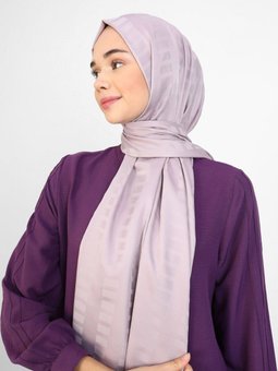 Diamond Dörtgen Desen Pudra Şal