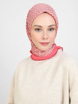 Vintage Soft Çok Renkli Eşarp